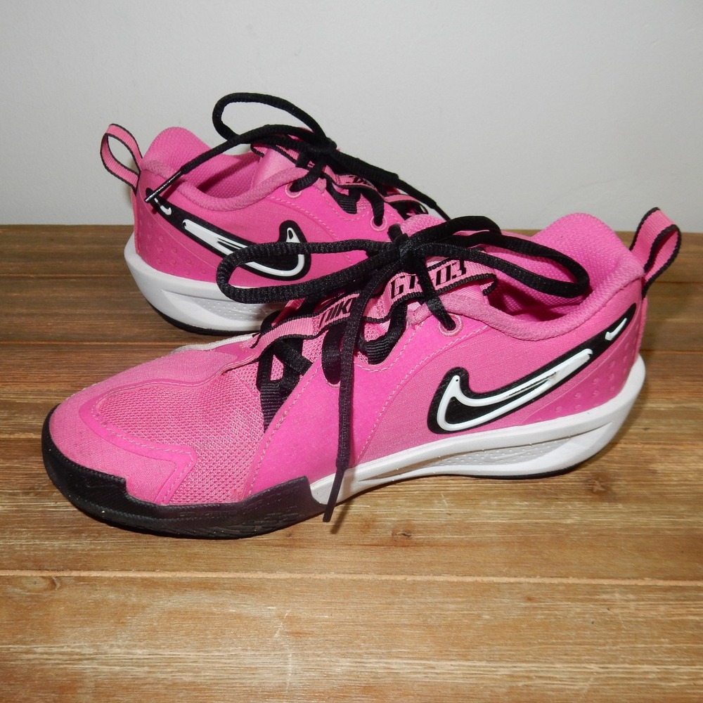 Nike Court Jr Lite‎ 4 Kids Tennis Shoes Hyper Pink White FD7033-600 Size 2.5Y